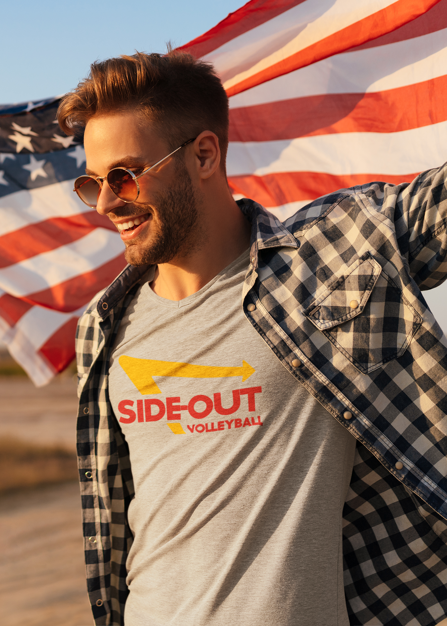 Side-Out Volleyball T-Shirt